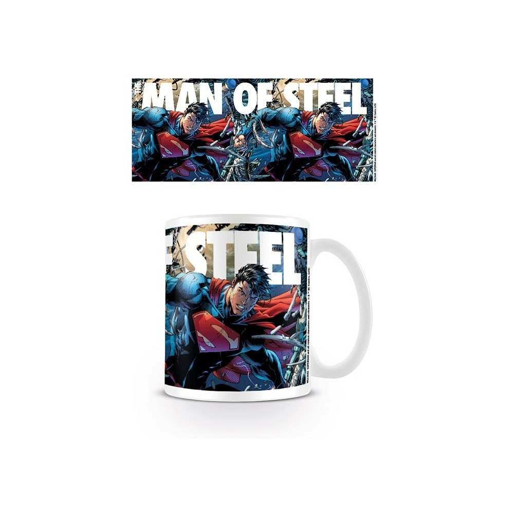 SUPERMAN THE MAN OF STEEL MUG TAZZA PYRAMID INTERNATIONAL