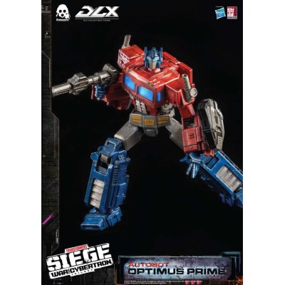 TRANSFORMERS WAR FOR CYBERTRON DLX OPTIMUS PRIME ACTION FIGURE THREEZERO