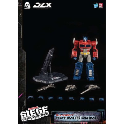 TRANSFORMERS WAR FOR CYBERTRON DLX OPTIMUS PRIME ACTION FIGURE THREEZERO