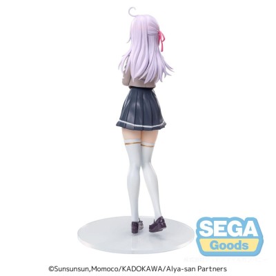 ALYA SOMETIMES HIDES HER FEELINGS IN RUSSIAN ALYA UNIFORM VER. LUMINASTA FIGURE STATUA SEGA GOODS
