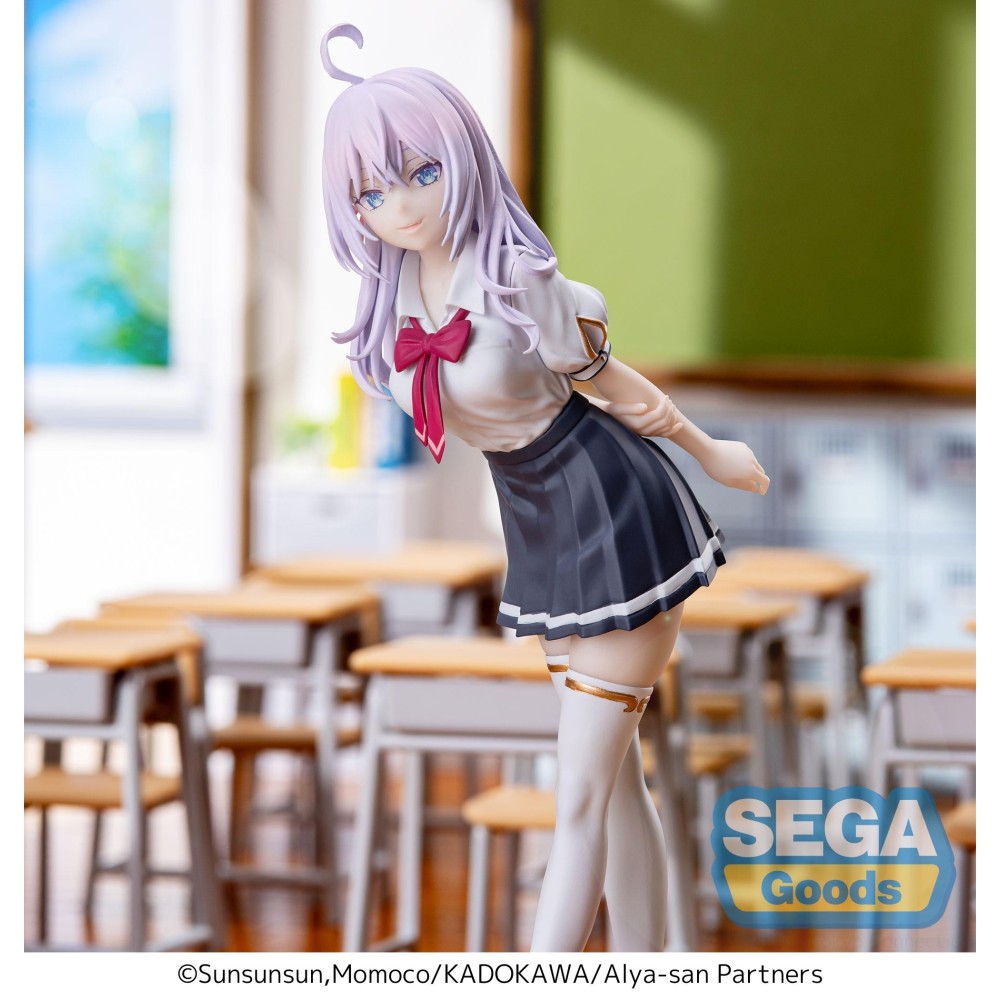 SEGA GOODS ALYA SOMETIMES HIDES HER FEELINGS IN RUSSIAN ALYA SUMMER UNIFORM VER. LUMINASTA FIGURE STATUE