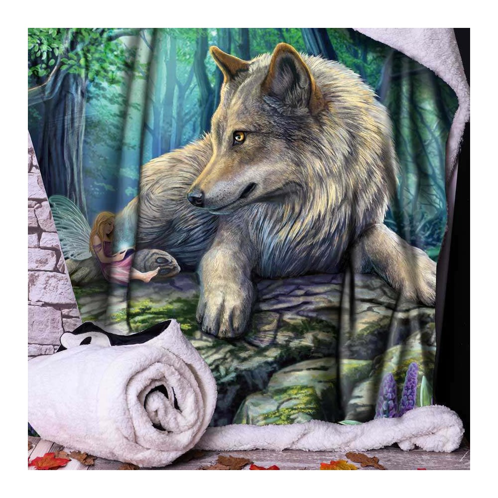 LISA PARKER FAIRY STORIES PILE BLANKET COPERTA PLAID 160 X 140CM NEMESIS NOW