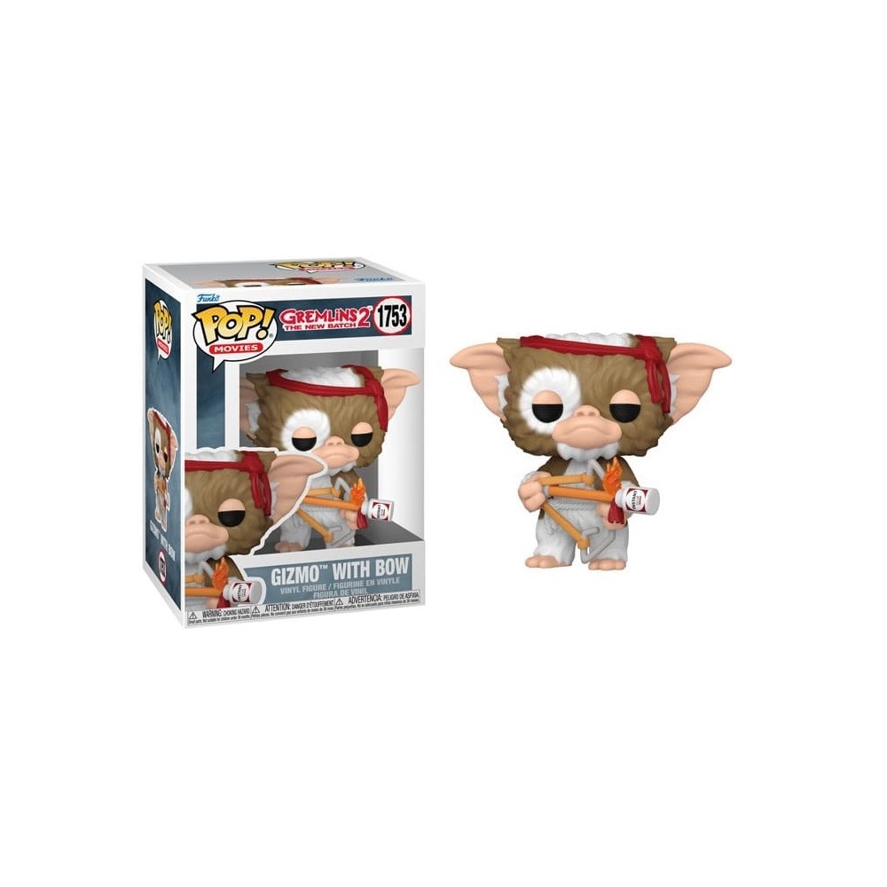 FUNKO FUNKO POP! MOVIES GREMLINS GIZMO WITH BOW BOBBLE HEAD