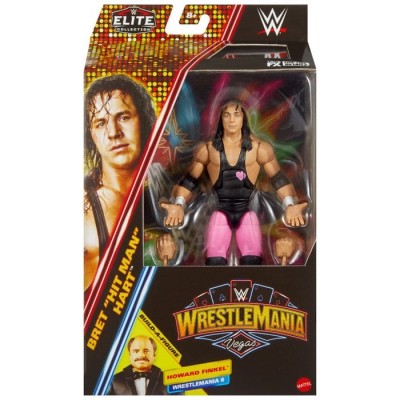 MATTEL WWE ELITE COLLECTION SERIES BRET HIT MAN HART ACTION FIGURE