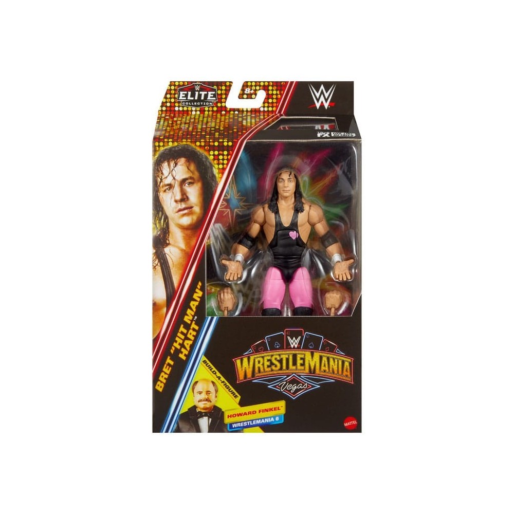 WWE ELITE COLLECTION BRET HIT MAN HART ACTION FIGURE MATTEL