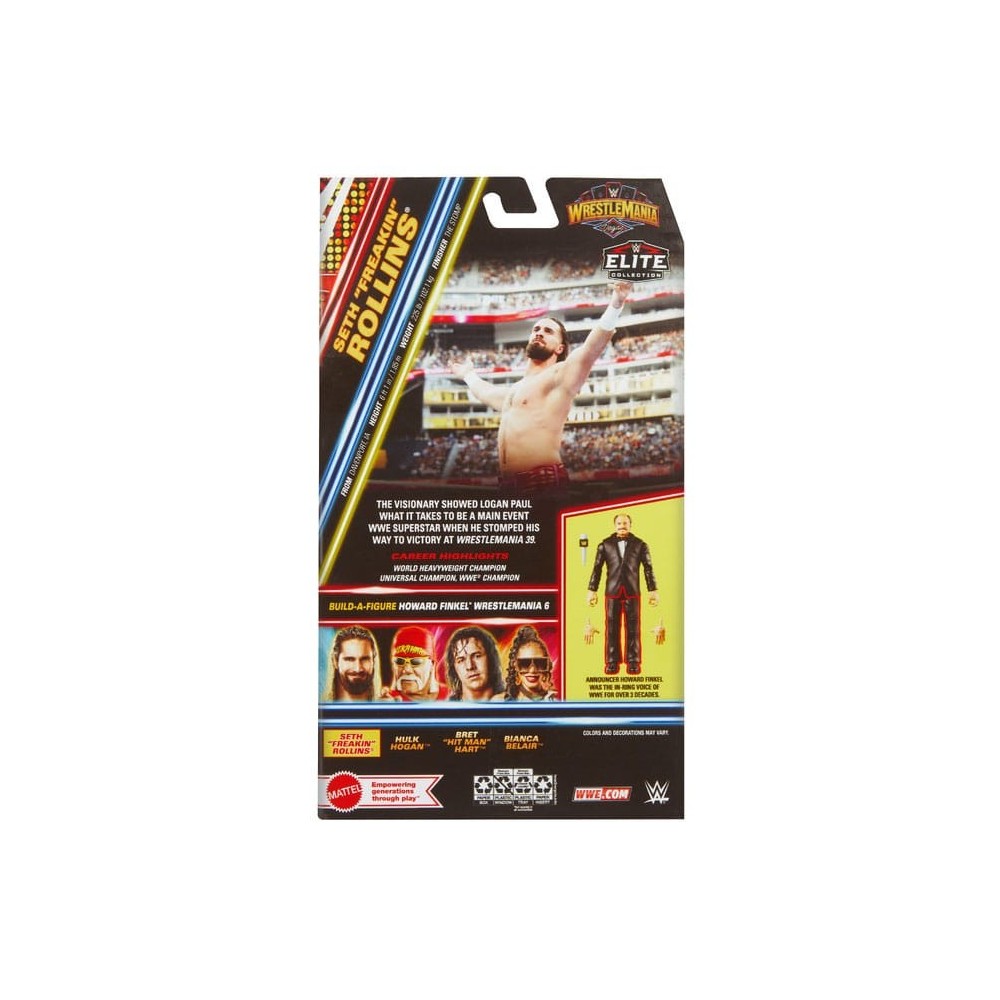 WWE ELITE COLLECTION SETH FREAKIN ROLLINS ACTION FIGURE MATTEL
