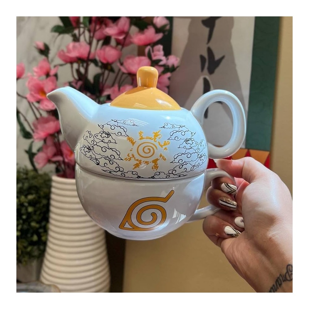 NARUTO SHIPPUDEN TEA SET TEIERA E TAZZA JUST FUNKY