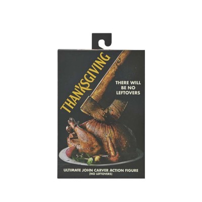 THANKSGIVING ULTIMATE JOHN CARVER NO LEFTOVERS ACTION FIGURE NECA