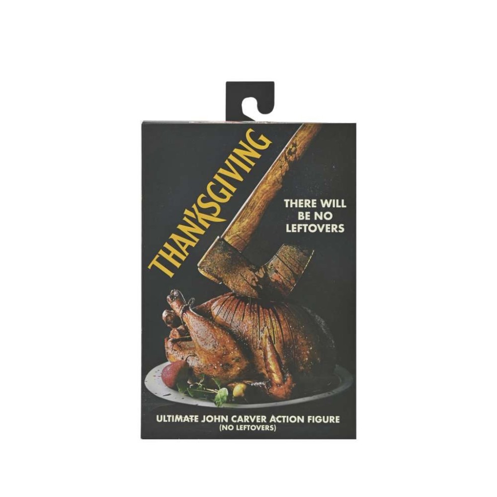 NECA THANKSGIVING ULTIMATE JOHN CARVER NO LEFTOVERS PVC ACTION FIGURE