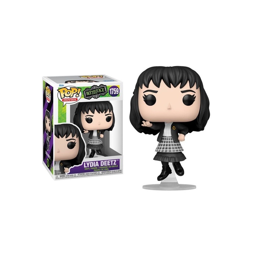 FUNKO POP! BEETLEJUICE LYDIA DEETZ BOBBLE HEAD FIGURE FUNKO