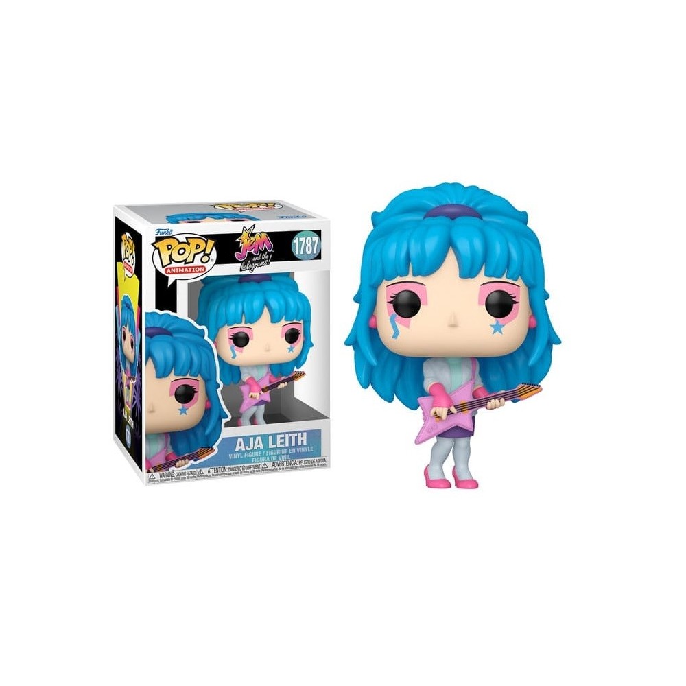 FUNKO POP! JEM AND THE HOLOGRAMS AJA LEITH BOBBLE HEAD FIGURE FUNKO