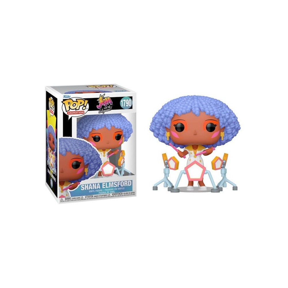 FUNKO POP! JEM AND THE HOLOGRAMS SHANA ELMSFORD BOBBLE HEAD FIGURE FUNKO