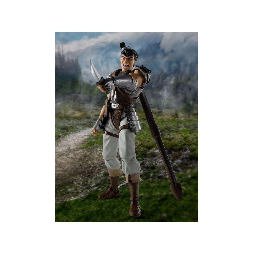 BERSERK GUTS BAND OF THE HAWK S.H. FIGUARTS ACTION FIGURE BANDAI