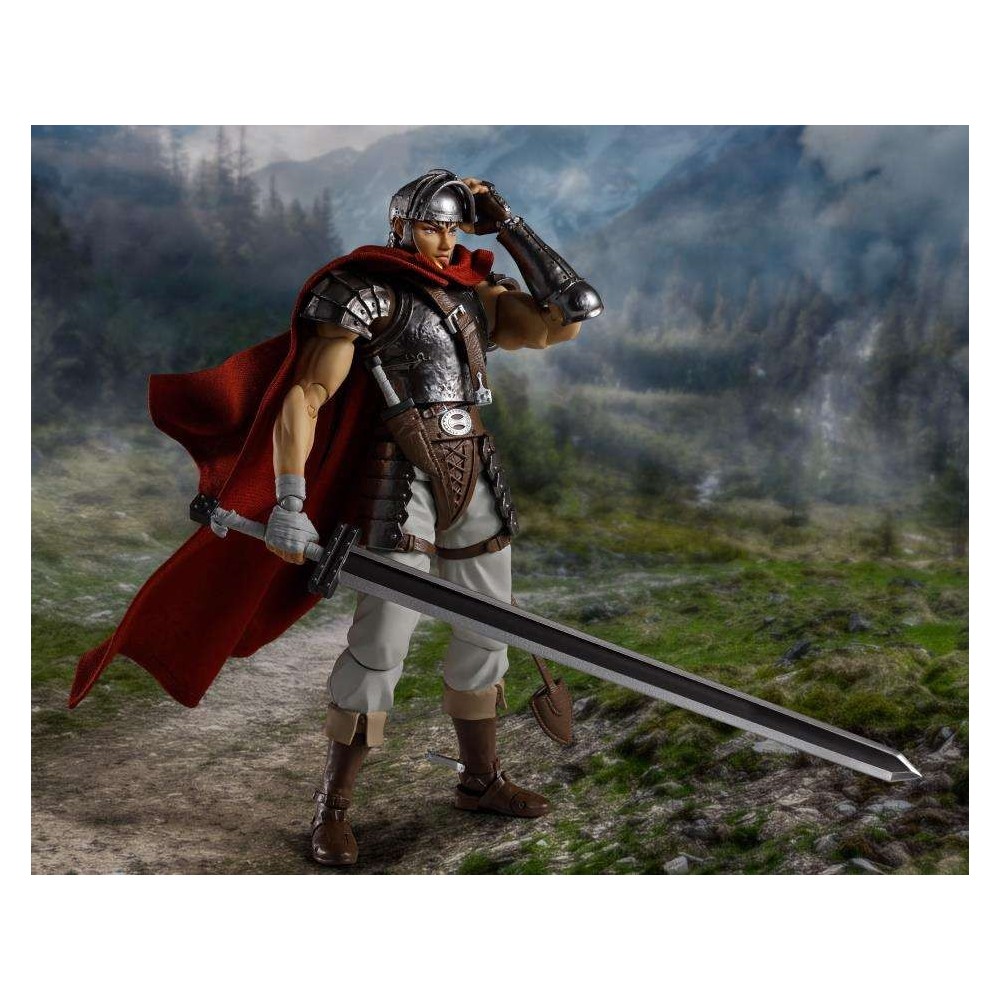 BANDAI BERSERK GUTS BAND OF THE HAWK S.H. FIGUARTS PVC ACTION FIGURE