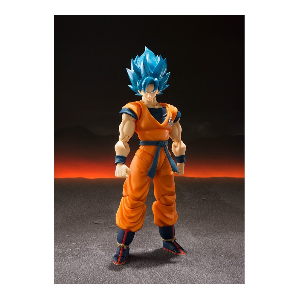 DRAGON BALL SUPER SAIYAN GOD SS GOKU S.H. FIGUARTS ACTION FIGURE BANDAI