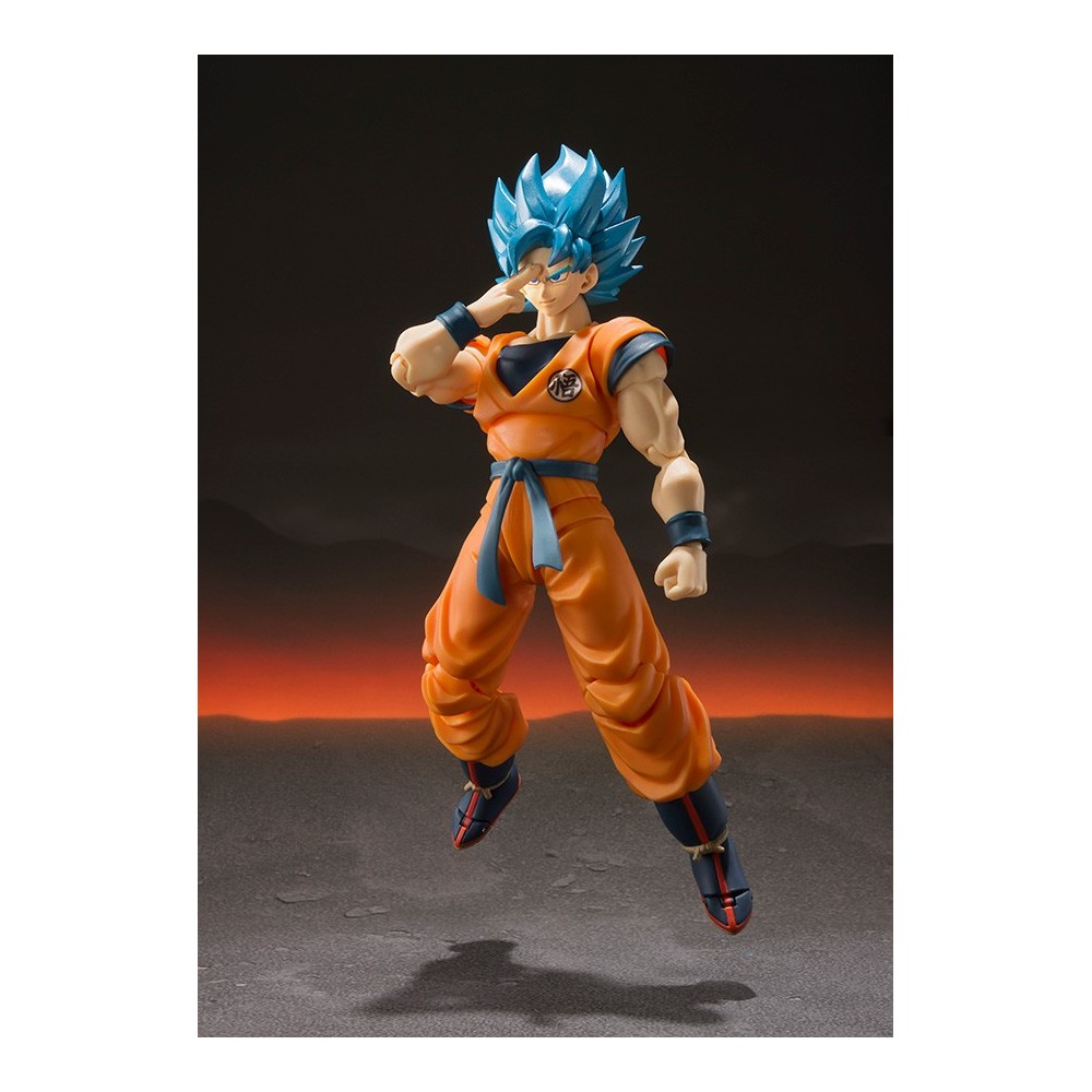 DRAGON BALL SUPER SAIYAN GOD SS GOKU S.H. FIGUARTS ACTION FIGURE BANDAI