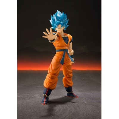 DRAGON BALL SUPER SAIYAN GOD SS GOKU S.H. FIGUARTS ACTION FIGURE BANDAI