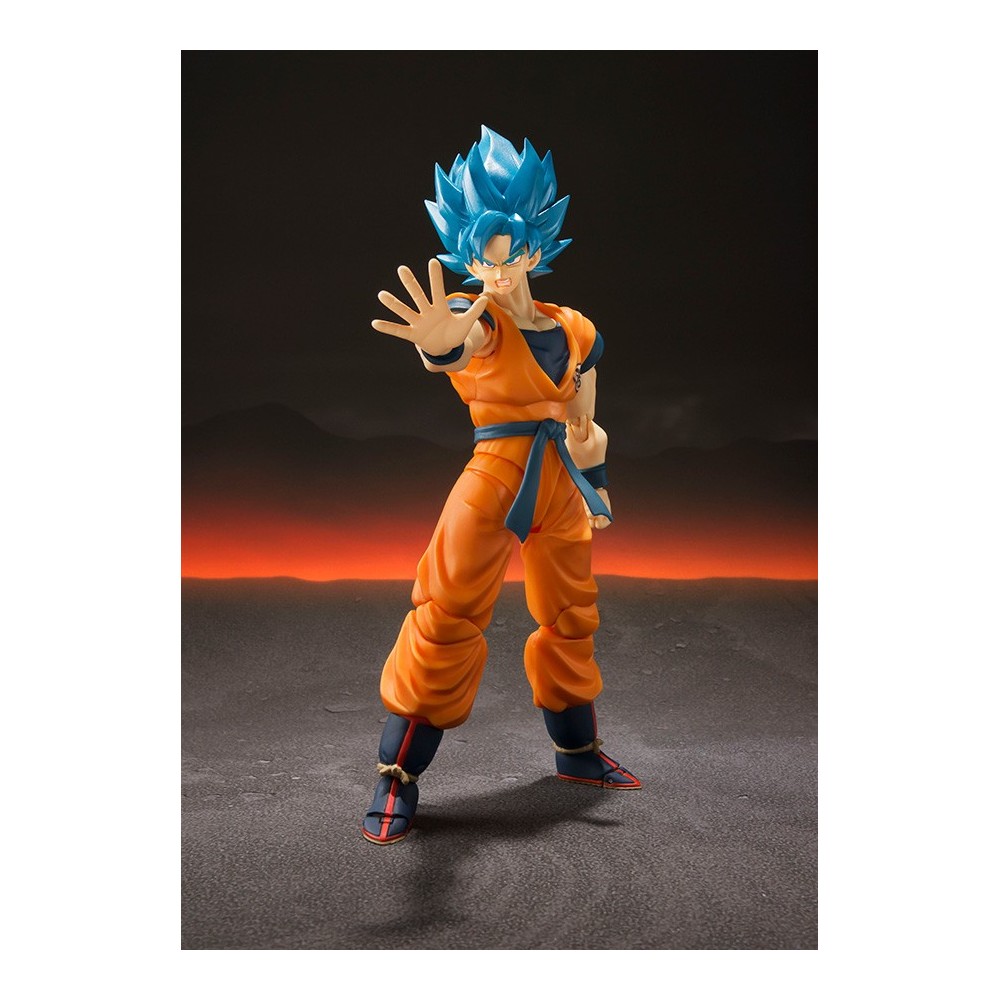 DRAGON BALL SUPER SAIYAN GOD SS GOKU S.H. FIGUARTS ACTION FIGURE BANDAI