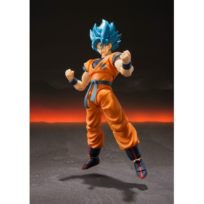 DRAGON BALL SUPER SAIYAN GOD SS GOKU S.H. FIGUARTS ACTION FIGURE BANDAI