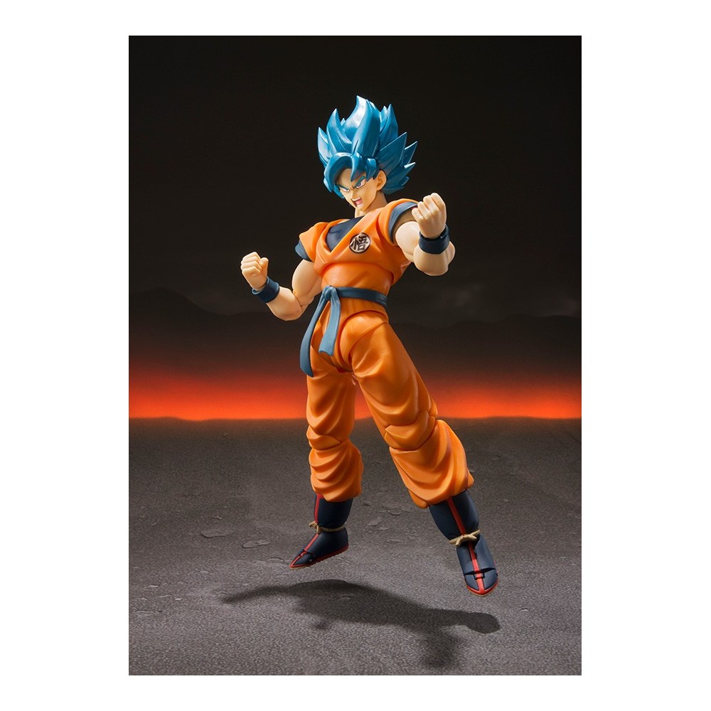 DRAGON BALL SUPER SAIYAN GOD SS GOKU S.H. FIGUARTS ACTION FIGURE BANDAI