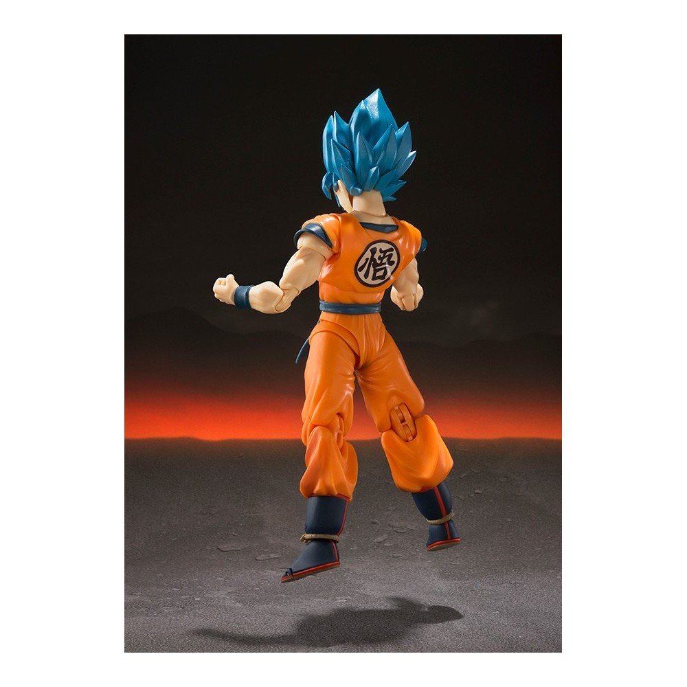 DRAGON BALL SUPER SAIYAN GOD SS GOKU S.H. FIGUARTS ACTION FIGURE BANDAI