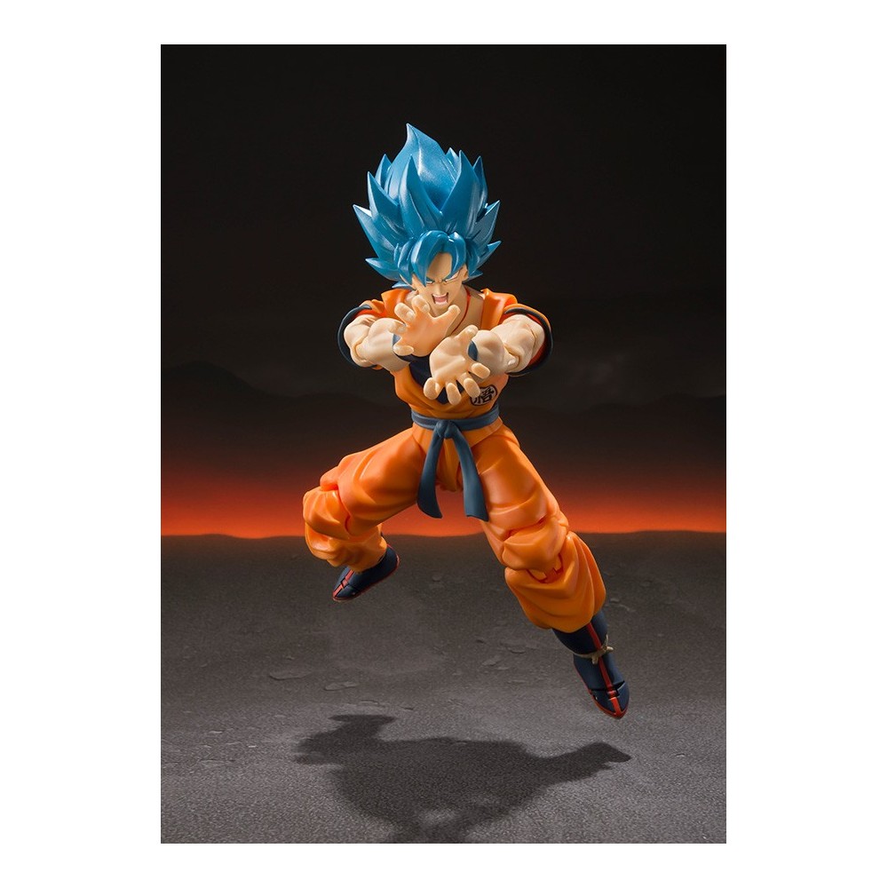 DRAGON BALL SUPER SAIYAN GOD SS GOKU S.H. FIGUARTS ACTION FIGURE BANDAI