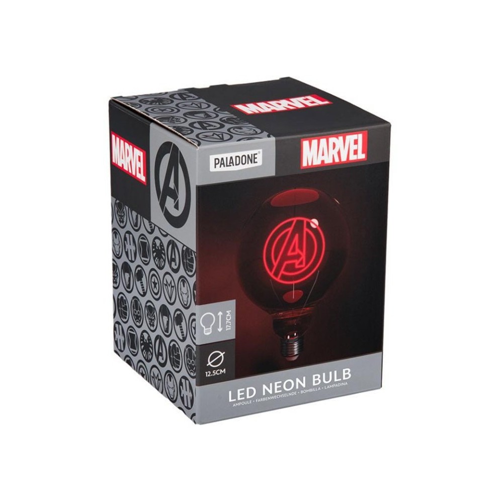 PALADONE PRODUCTS MARVEL AVENGERS LOGO LED NEON BULB