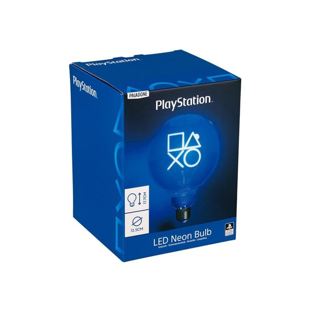 PLAYSTATION SYMBOLS LED NEON BULB LAMPADINA PALADONE PRODUCTS