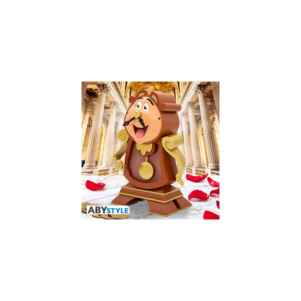 DISNEY LA BELLA E LA BESTIA COGSWORTH FIGURAL BANK SALVADANAIO FIGURE ABYSTYLE