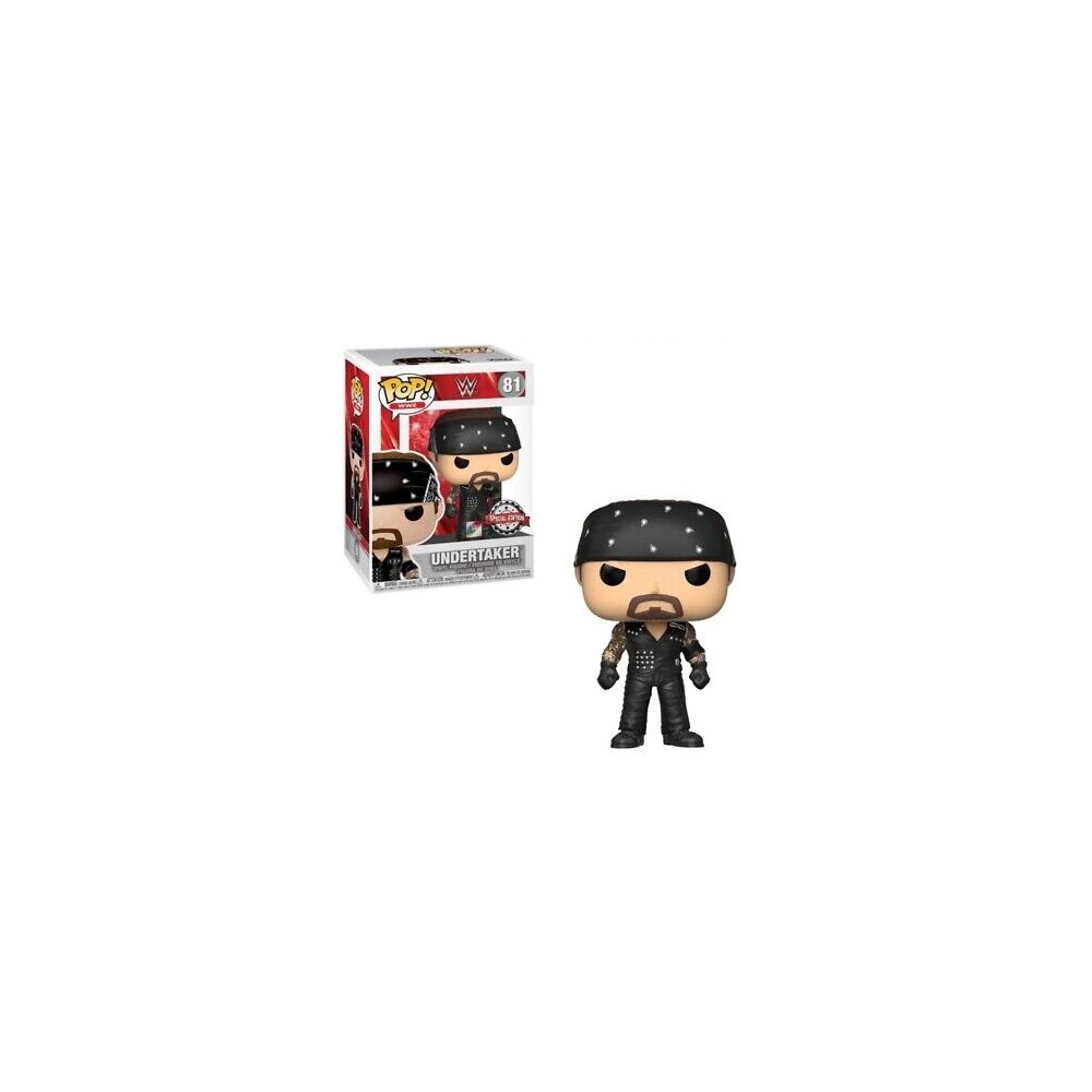 FUNKO POP! WWE UNDERTAKER EXCLUSIVE BOBBLE HEAD FIGURE FUNKO