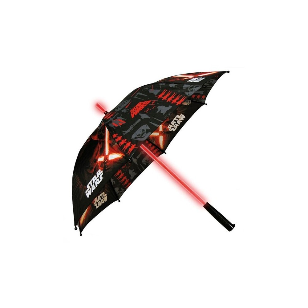 KIDS LICENSING STAR WARS UMBRELLA WITH LIGHTS 46CM
