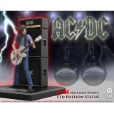 ROCK ICONZ AC/DC MALCOLM YOUNG STATUA 23 CM RESINA FIGURE KNUCKLEBONZ