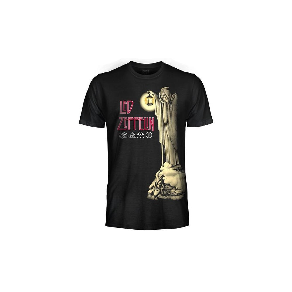 MAGLIA T SHIRT LED ZEPPELIN HERMIT NERA