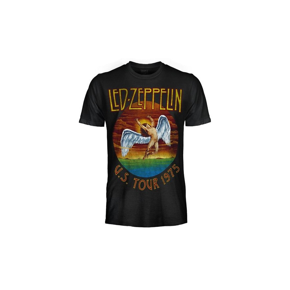T SHIRT LED ZEPPELIN U.S. TOUR 1975
