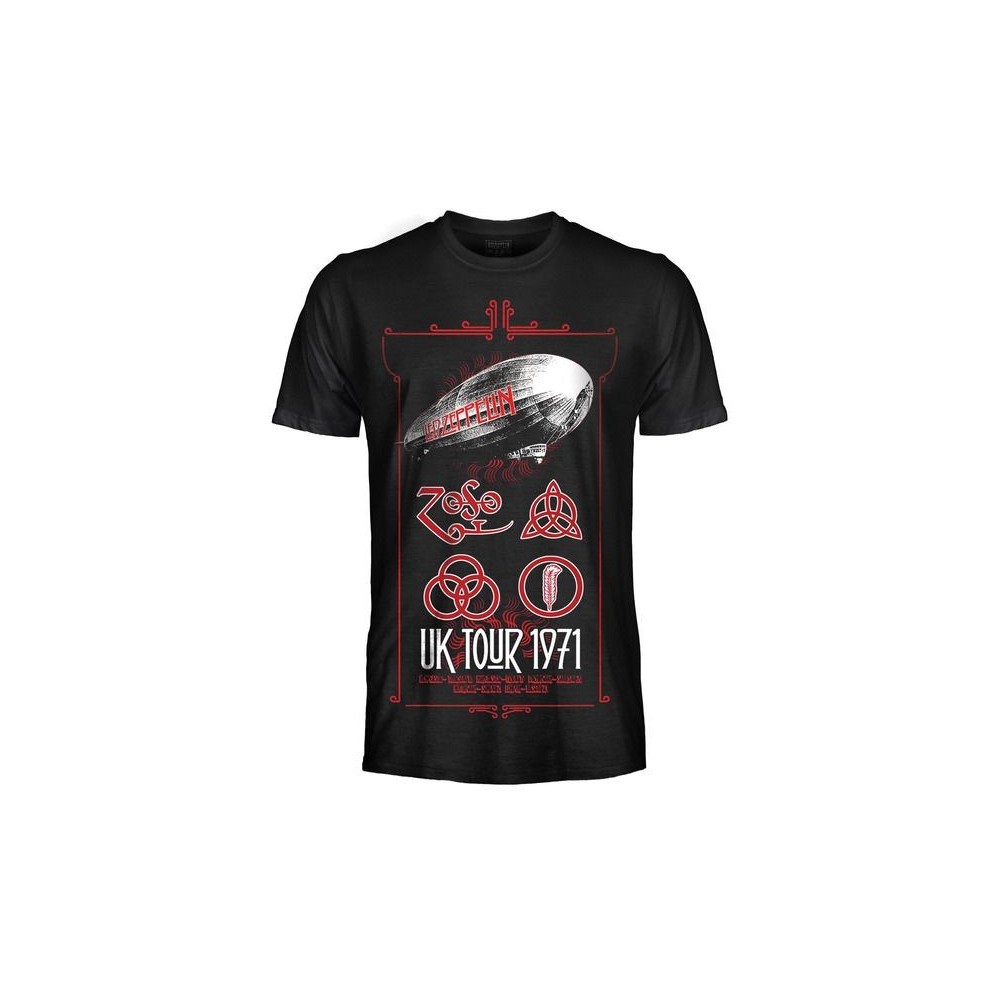 MAGLIA T SHIRT LED ZEPPELIN UK TOUR 1971