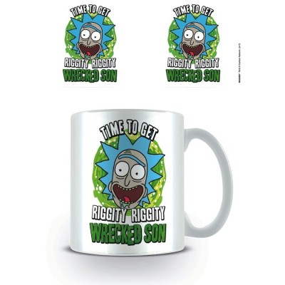RICK AND MORTY WRECKED SON MUG TAZZA CERAMICA
