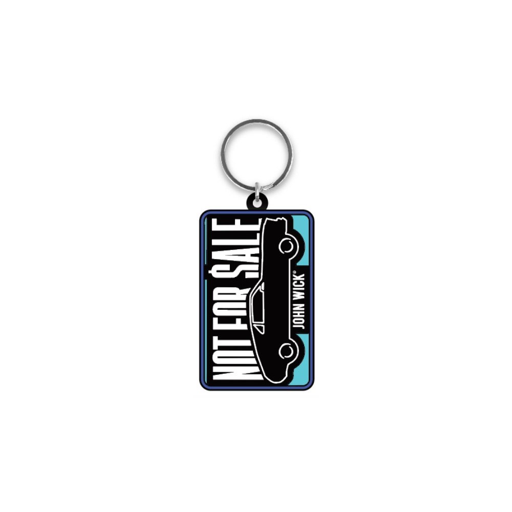 PYRAMID INTERNATIONAL JOHN WICK NOT FOR SALE KEYCHAIN KEYRING
