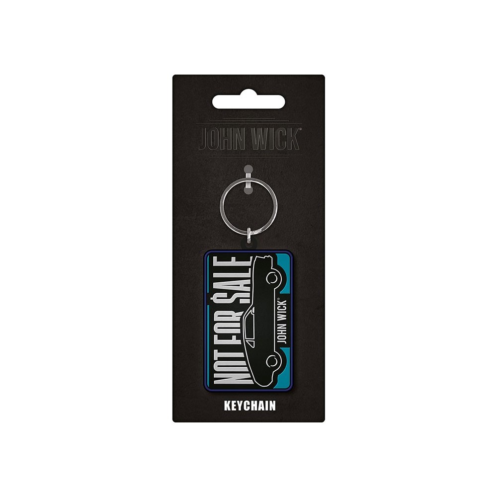 PYRAMID INTERNATIONAL JOHN WICK NOT FOR SALE KEYCHAIN KEYRING