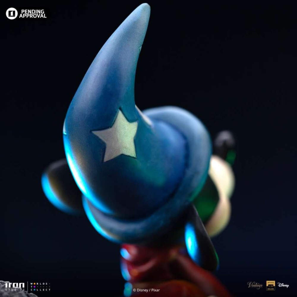 DISNEY CLASSICS SORCERER MICKEY ART SCALE DELUXE 1/10 STATUA FIGURE IRON STUDIOS