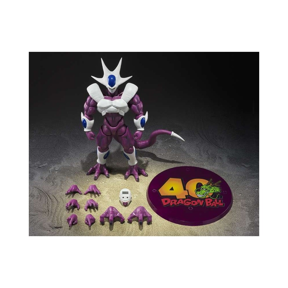 DRAGON BALL Z COOLER FINAL FORM 40TH ANNIVERSARY S.H. FIGUARTS ACTION FIGURE BANDAI