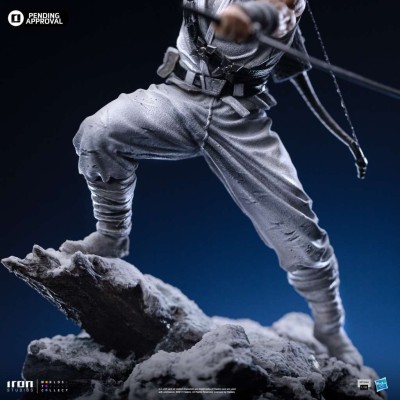 IRON STUDIOS G.I. JOE STORM SHADOW ART SCALE 1/10 RESIN STATUE FIGURE