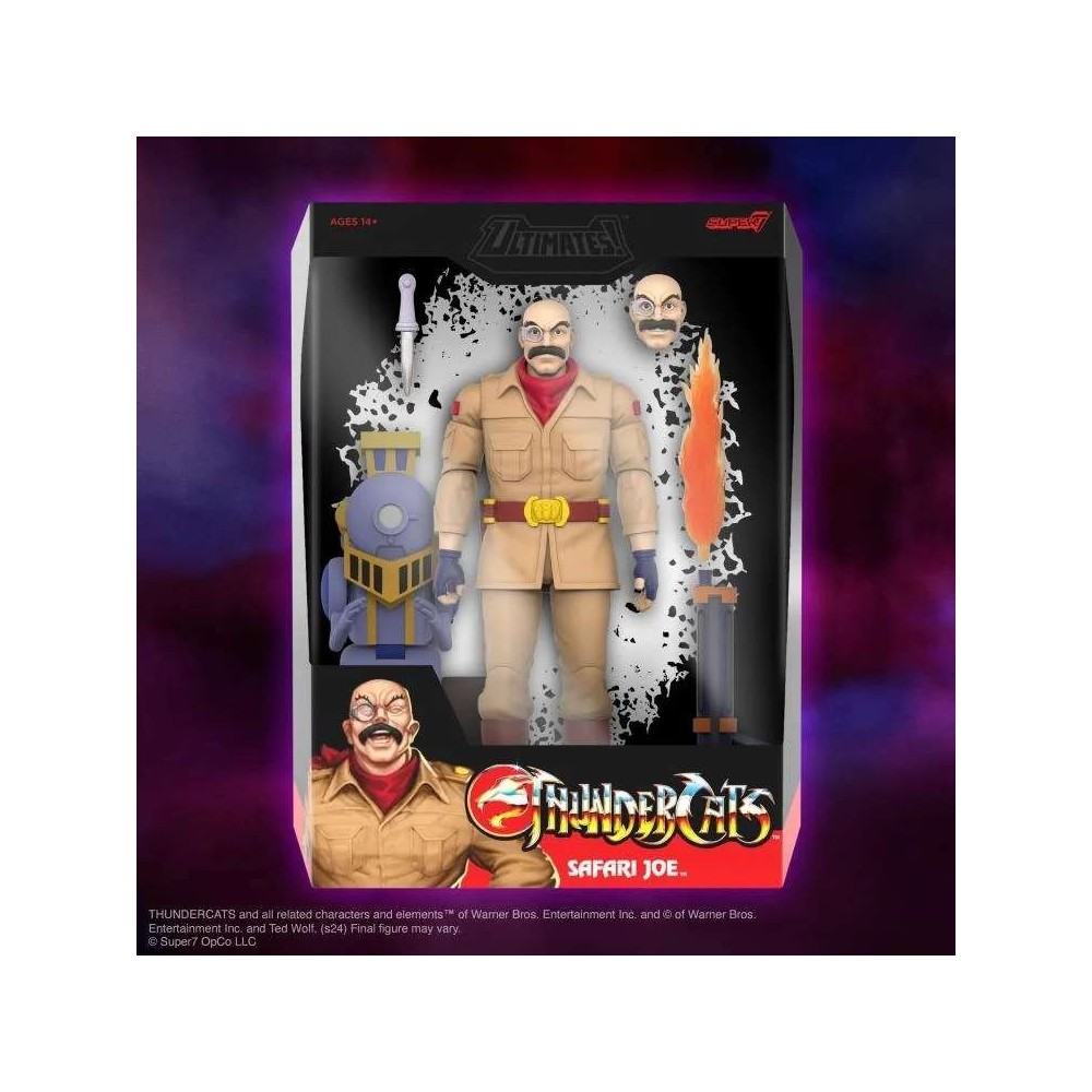 THUNDERCATS ULTIMATES SAFARI JOE ACTION FIGURE SUPER7
