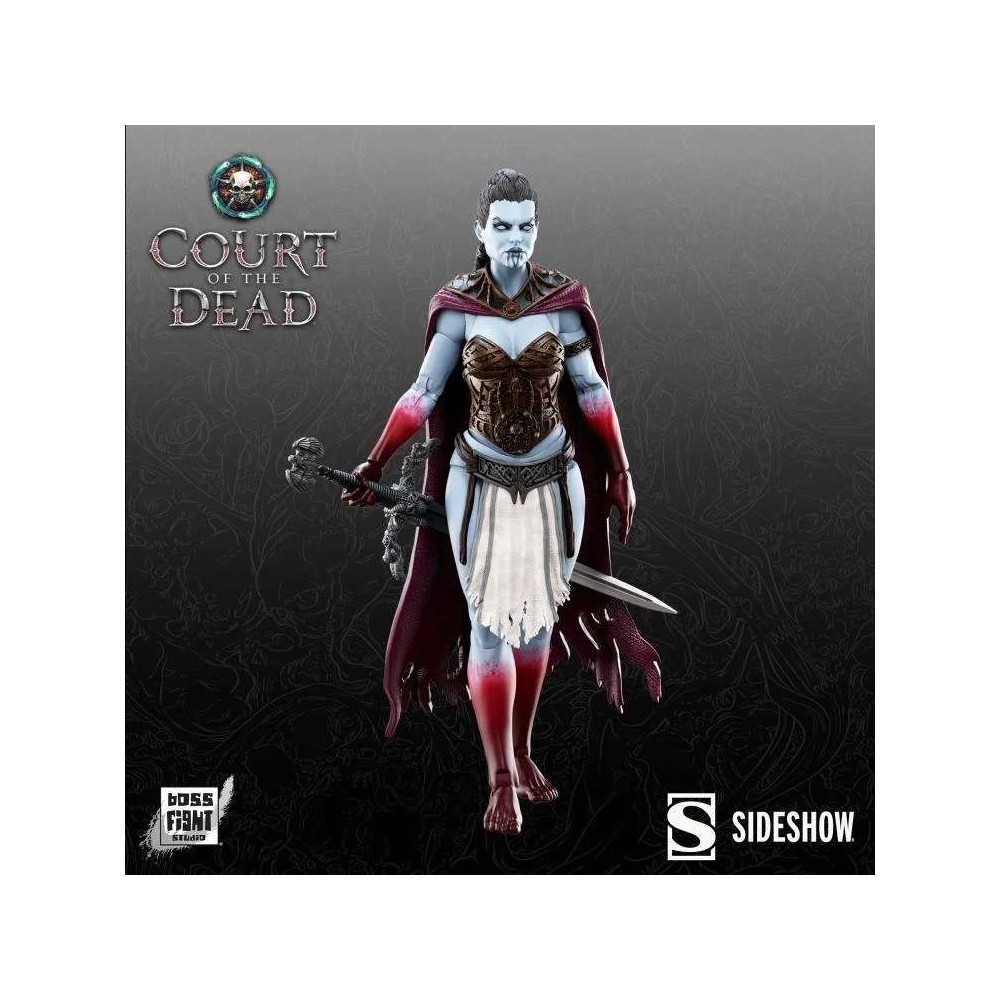 COURT OF THE DEAD KIER DEATH WARBRINGER ACTION FIGURE BOSS FIGHT STUDIO
