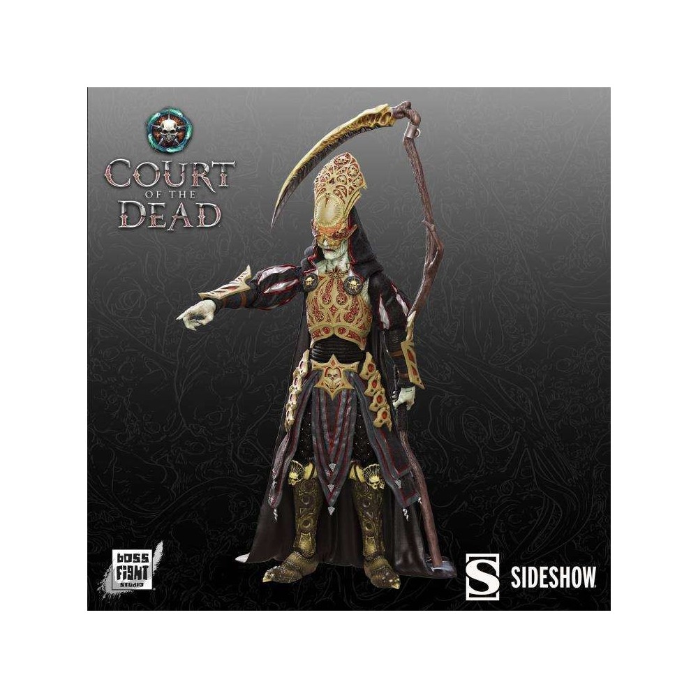 COURT OF THE DEAD DEATH MASTER OF UNDERWORLD ACTION FIGURE BOSS FIGHT STUDIO