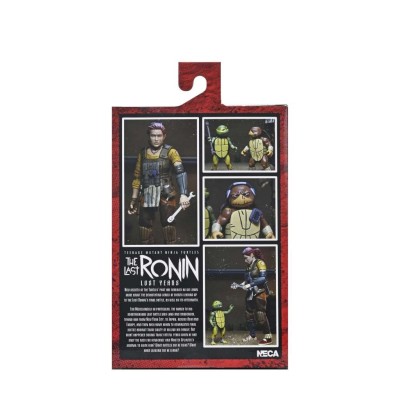 NECA TMNT NINJA TURTLES THE LAST RONIN GRAMMY APRIL WITH BABY YI & MOJA ACTION FIGURE