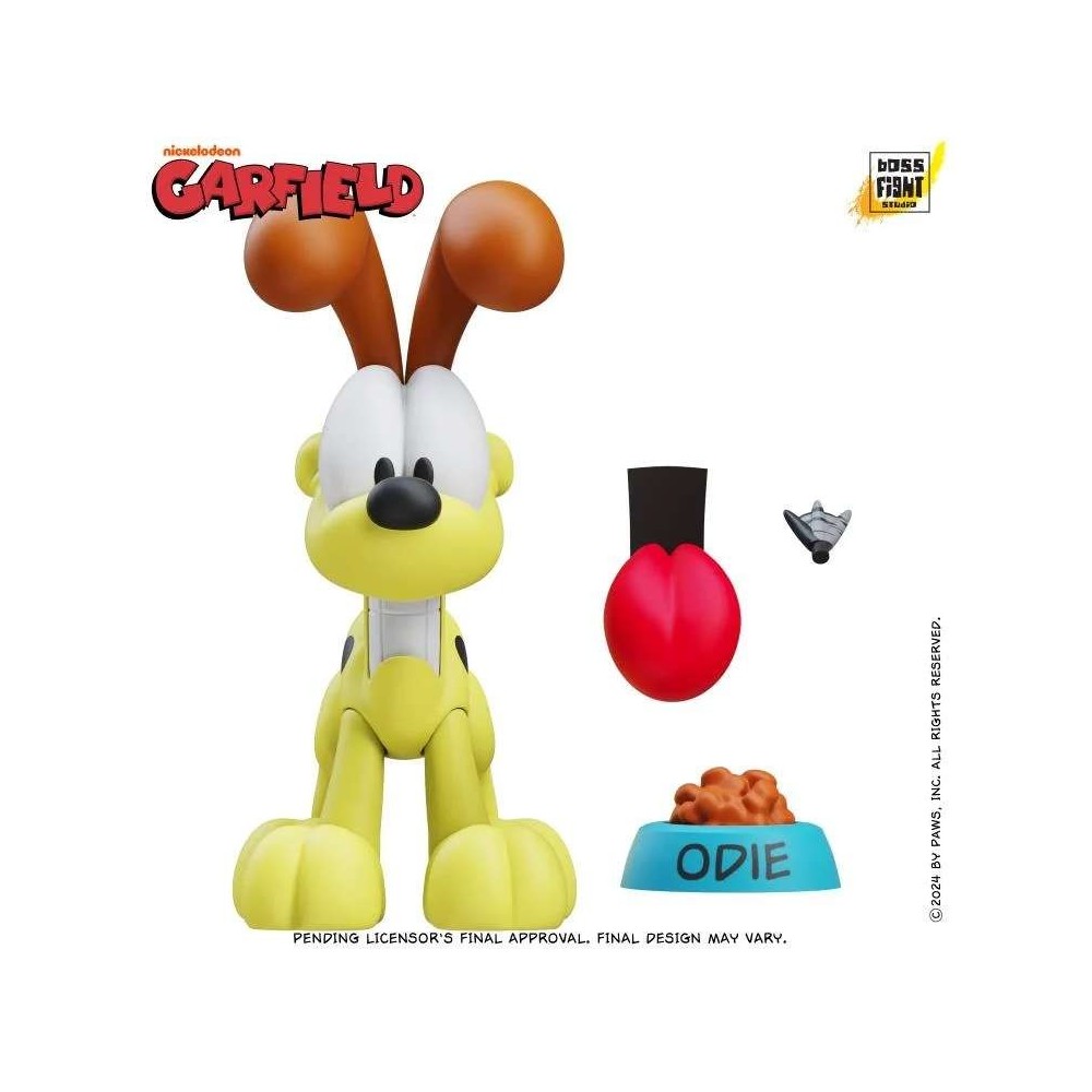 GARFIELD ODIE ACTION FIGURE BOSS FIGHT STUDIO