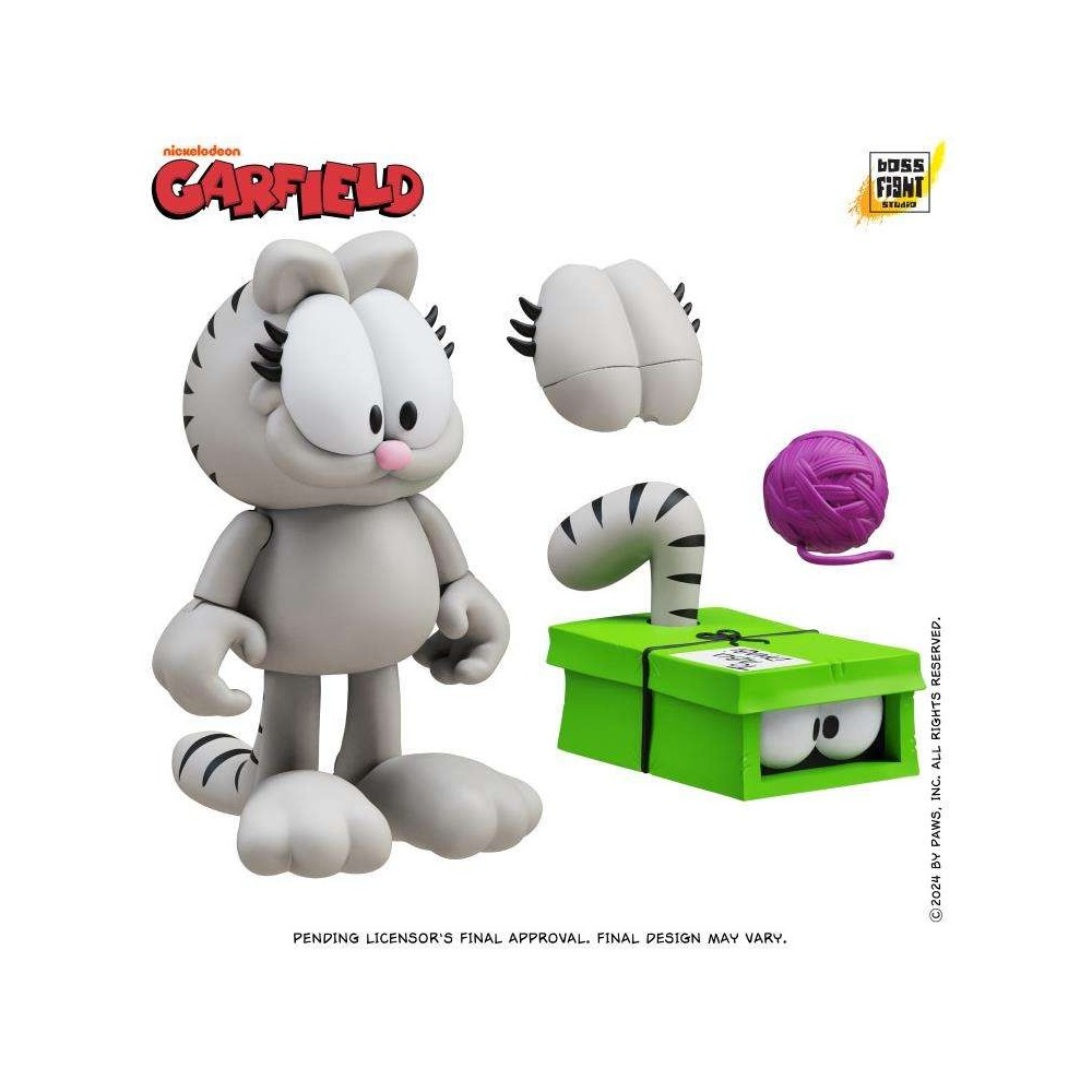 GARFIELD NERMAL ACTION FIGURE BOSS FIGHT STUDIO