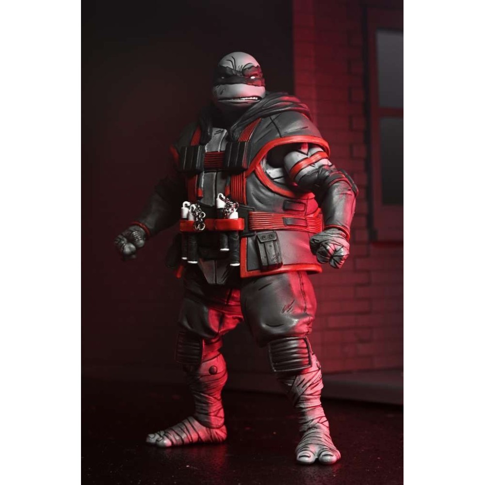 NECA TMNT NINJA TURTLES THE LAST RONIN MICHELANGELO NIGHTWATCHER ACTION FIGURE