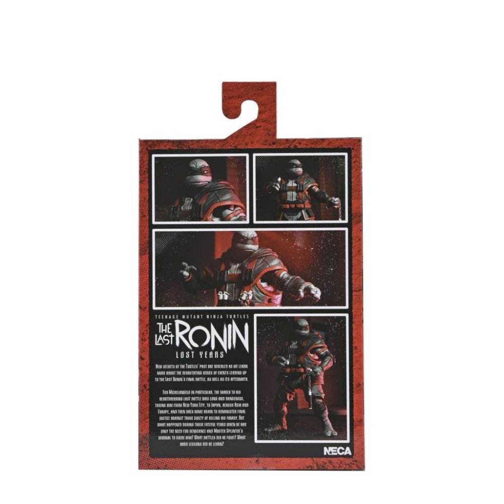 NECA TMNT NINJA TURTLES THE LAST RONIN MICHELANGELO NIGHTWATCHER ACTION FIGURE