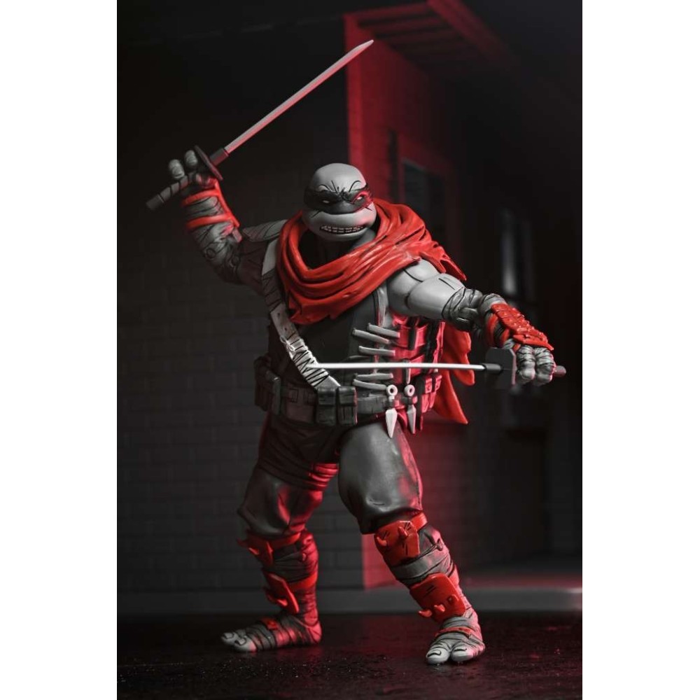 TEENAGE MUTANT NINJA TURTLES THE LAST RONIN LEONARDO NIGHTWATCHER ACTION FIGURE NECA